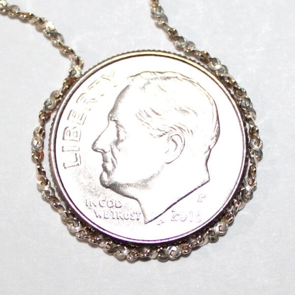 Sterling Silver Abstract Open Work Necklace - Picture 4 of 6